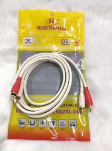Dây AV 4 đầu hoa sen 1.5m-3m-5m-10m cao cấp HONJIANDA dây đồng nguyên chất