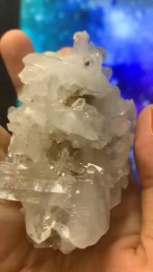 Đá thạch Anh trắng pha lê tự nhiên trong suốt vàng Citrine thanh tẩy thiền định tarot cực mạnh Clearly Quartz Natural 91