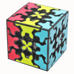 Magic Cube Gear Sandwich 3 ชั้น 9 ข้อ หมุนพร้อมกัน แข่งขัน วัสดุพลาสติก สำหรับผู้ชายและผู้หญิง อายุ 7 ขวบขึ้นไป