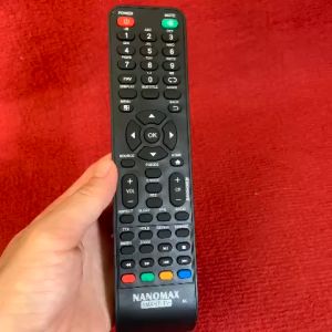 Điều khiển tivi Nanomax Smart TV LED/LCD Hàng chuẩn sịn - Mới 100% tặng kèm pin remote nanomax TV LCD