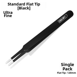 deli | Rustproof Fine Tip Stainless Steel Tweezers
