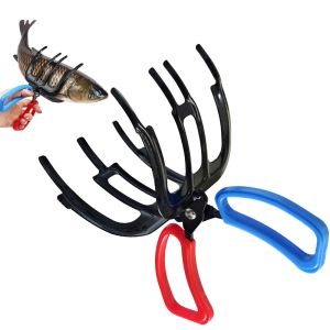 Upgrade 3 Claw Fish Gripper Catch Fish Control Clamp Forceps Fishing Accessories for Most Freshwater Fish Grip Tackle Holder