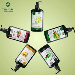 Dầu Gội Hà Thủ Ô Tinh Nhiên chống bạc tóc giúp đen tóc