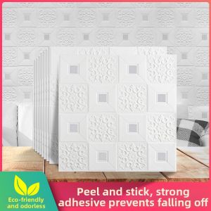 Self-adhesive 3D Waterproof Wall Stickers for Decoration