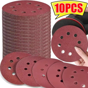 10Pcs Sanding Discs Sandpaper / 40Grits-2000Grits Sand Paper for Woodworking / Micro Sander for Small Projects Finger Sander for Crafts / Assorted Sandpaper 2000 Grit for DIY Crafts Polishing Sanding