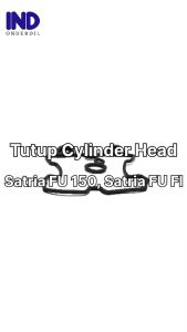 Seal Cylinder Head Satria FU 150 Lama Gasket Cover Karet Tutup Silinder Cop Sil Old Karbu Karburator