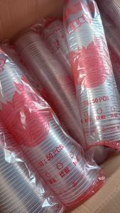 Gelas plastik pop ice 12oz 14oz 16oz