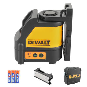DEWALT DW088CG Laser Level 2-Line Cross Line Green Light Automatic Leveling High Precision Horizontal Vertical Laser Level