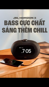 Loa Bluetooth JBL Horizon 3 JBLHORIZON3 - Hàng chính hãng - Âm thanh JBL sống động  báo thức kép và đèn ngủ tích hợp màn hình LED lớn