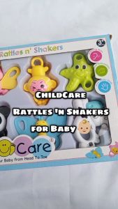 6pcs Rattles and Shakers for for Baby | Newborn Baby Needs | Childcare | Bliss Baby Stuff