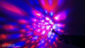 USB colorful neon lights Portable USB Stage DJ Disco Lights Mini