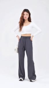 KM Muslimah Ailsa Ice Silk Bootcut Pants [P8282]
