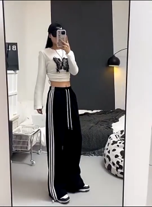 ALSAVA LOONGPANTS CELANA KULOT PANJANG WANITA - CELANA JOGGER WANITA KOREAN STYLE