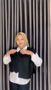 Domi Vest Outer: Rompi Kekinian Tanpa Lengan