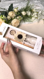 New Reed Diffuser Aromatherapy Ceramic Air Freshener Household Bedroom Fragrance For Christmas Wedding Birthday Gift Set Gift Box