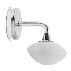 Magnetic Soap Holder Wall Mounted Iron Stone Soap Dish Bathroom Aluminum Alloy No Drilling Needed Chrome Plated Soap Rack