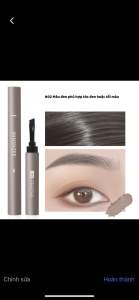 Bút Kem Kẻ Lông Mày Mi Mắt Bọng Mắt Cao Cấp Kẻ Mi Mắt Siêu Nét 3 Chiều Tự Nhiên MINSHZEE Tạo Chân Mày Tự Nhiên Chống Thấm Nước Chống Mồ Hôi Không Lem