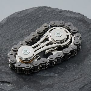 1/3pcs Sprockets Flywheel Fingertip Gyro Fidget Spinner Adult Kids Antistress Anxiety Metal Bike Chains EDC Spinner Fidget Toys