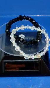 Very Shinning Custom Made Glass Fiber Crystal Bracelet (Gelang Tangan Kristel Kaca)非常亮丽水晶手链，实物保证闪闪发亮