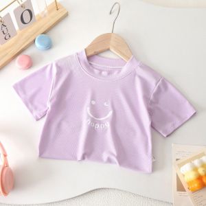 Infant Sleeveless T-Shirt Lightweight Cool Silk Modal