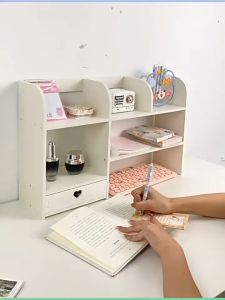 easyhouse ชั้นวางหนังสือ ชั้นวางของบนโต๊ะ ช่วยจัดระเบียบพื้นที่ ชั้นวางของ ประกอบง่าย
