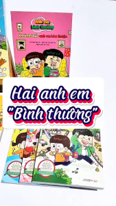 Sách truyện tranh - Anh em bình thường - Để Có Ngày Halloween Thú Vị Khoảnh Khắc Anh Em Hòa Thuận... Tân Việt