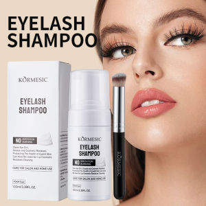 BUY 1 TAKE 2(3PCS) 【Fast Delivery】Eyelash Extension Shampoo 100 ml - Eyelid Foaming Cleanser - Sensitive Paraben & Sulfate Free - Eyelash Wash and Lash Bath for Extensions - Salon Use and Home Care