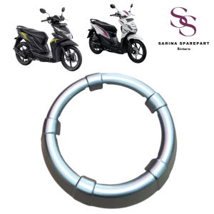 Garnish Cover Kipas Beat Esp Beat Street Scoopy Esp Vario 110 Esp Garnish Cover Fan Beat Pop Silver