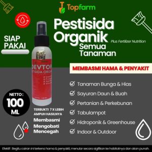 Pestisida Organik Siap Pakai Untuk Tanaman Bunga & Hias