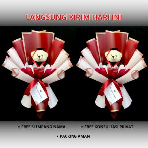 Buket Boneka Wisuda | Kado Buket Boneka Wisuda