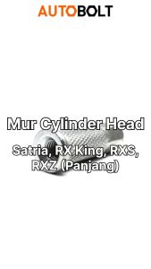Mur Cylinder Head Satria 2 Tak Kebo Lumba LSCM Malaysia 120 R Ru RX King RXKing RXK RXS RX S RXZ RX Z lock Blok Silinder Hed Nanas 8x41.3 Panjang
