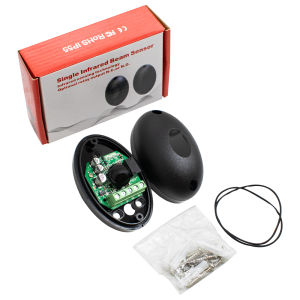 DC/AC 12-24V waterproof IP55 sensor alarm infrared beam sensor photocell 15m detect range photocell automatic gate door safety
