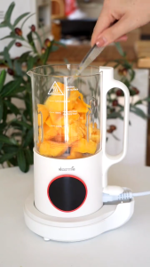 Deerma เครื่องคั้นน้ำผลไม้ เครื่องปั่นสมูทตี้กันเสียง เครื่องนมถั่วเหลือง อเนกประสงค์ 0.8L