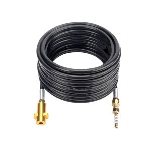 10m Sewer Drain Water Cleaning Hose Sewage Hose Cord Nozzle for Bosch High Pressure Jet