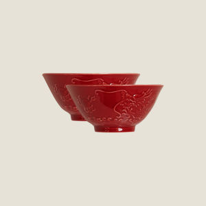 WOAISHENGHUO | Wedding Dinnerware Gift Box Red