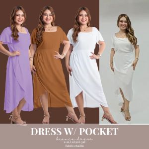 LD2 BIANCA beach dressplus size slim sizewide sleevescomfy dresspocket dress wedding dress