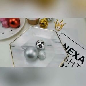 Colour Ball Wishing Ball Birthday Cake Topper Kids Birthday Cake Decoration 彩球蛋糕裝飾 幻彩球蛋糕擺件 聖誕彩球