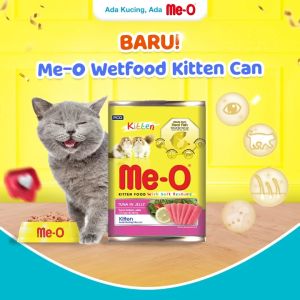 Meo 400gr Kaleng  Makanan Kucing Basah Me-O Wet Food