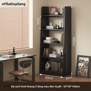 OYIla | Kệ Trưng Bày Đa Tầng Phong Cách Cổ Điển Màu Đen