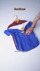 Macbear Kemeja Koko Anak Laki-laki Lengan Pendek Kerah Shanghai Ezra Pocket 2 - 10 Tahun