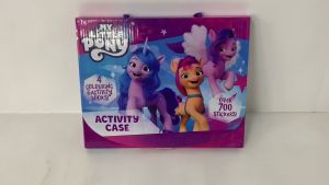 My Little Pony New Generation Activity Case for Kids with 4 Activity Books & 700 Stickers