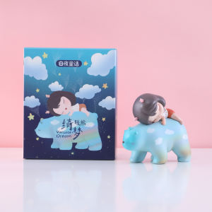 Đồ Chơi Gấu Bắc Cực Dễ Thương Của Nghệ Sĩ Kemi Life Blind Box White Night Fairy Tale Gấu Ấm Áp Đồ Trang Trí Để Bàn Phong Cách Bắc Âu