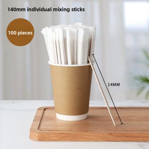 MONGDIO | Disposable Wooden Coffee Stirrer and Spoon