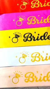 Gratis Ongkir - Selempang Ulang Tahun / Selempang Dekorasi / Selempang Bridal Shower