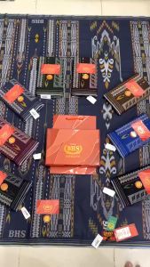 (MOTIF BARU) Sarung BHS Classic Kawung Dobby GOLD/SKT DAM/KDP | BHS IFINITY | BHS COSMO TERLARIS