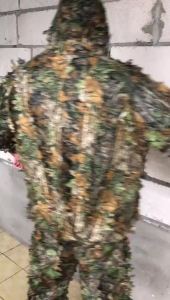 Quần Áo Giả Săn Bắn Ngoài Trời    Trong Rừng   Bộ Trang Phục  Rằn Ri   Quần Áo Bảo Hộ Sinh Hoang Dã