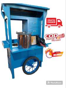 Gerobak mie ayam komplit