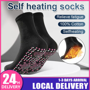 Tourmaline Self-heating Socks For Men and Women Magnetic Therapy Health Care Socks Comfortable Breathable Massage Sock Warmth Sock Slimming Health Sock