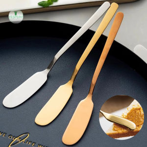 YESPERY Multifunctional Cheese Butter Spatula 304 Stainless Steel Household Breakfast Bread Jam Spatula Kitchen Gadgets