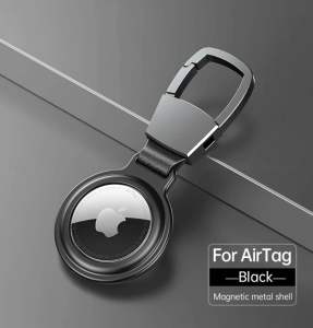 ( LOCAL SELLER)Air tag magnetic metal protection shell airtag case protector anti lost Keychain